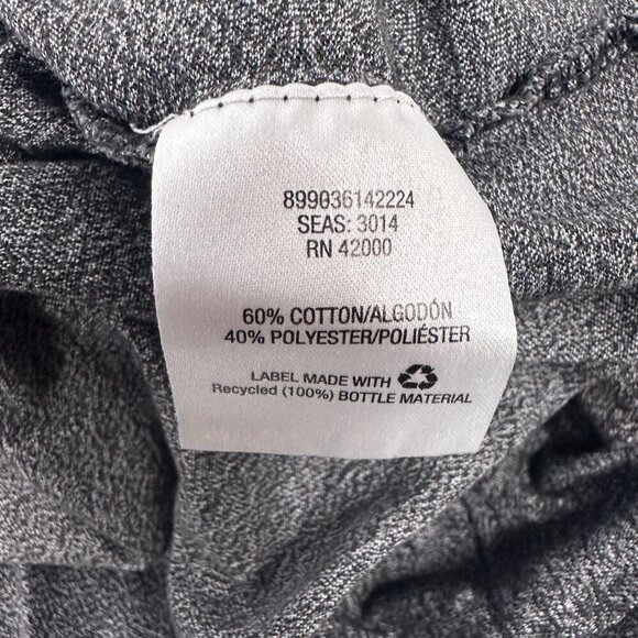 Basic Editions Mens 4xL Soft Heather Gray T-Shirt Cotton & Polyester - Picture 4 of 5